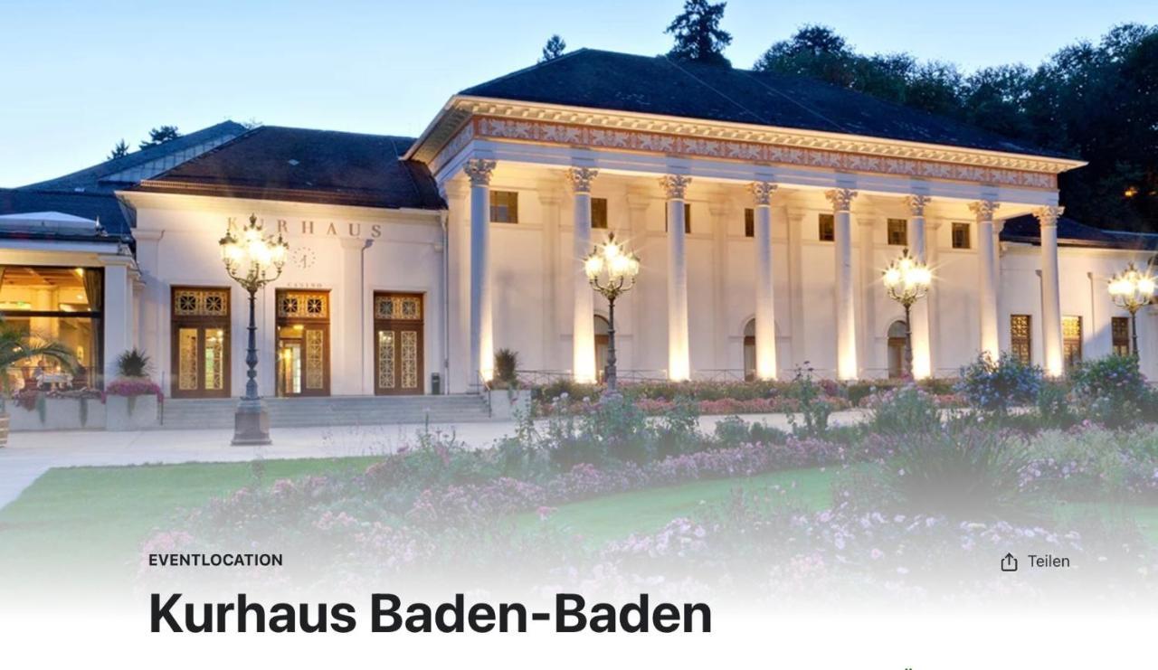 Luxus Apartment Am Fremersberg - Zentral - Mit Sauna & Badewanne Baden-Baden Esterno foto